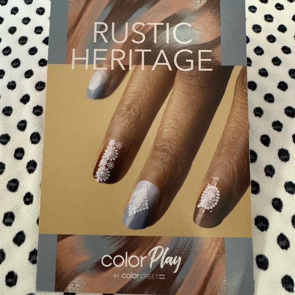 Color Street Rustic Heritage November 2023 subscription box